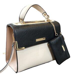 Dune London Satchel & Crossbody Bag Tricolor Faux Leather  305A